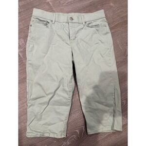 Gloria Vanderbilt Capri Pants All‎ Around Slimming Green Size 10